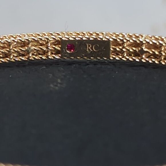 Authentic New Roberto Coin Diamond Symphony Princess Bangle In 18kt Rose Gold - Picture 5 of 16